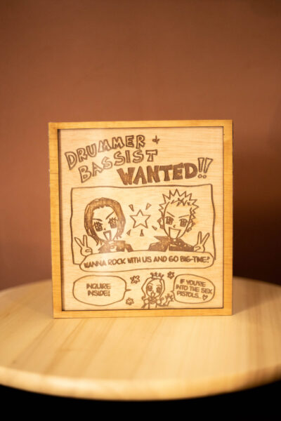 Cartel Nana "¡Se busca bajista!"