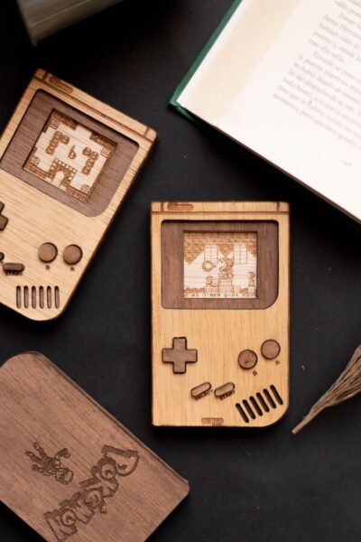 3473950307 Wood Game Boy "Super Mario"