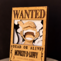 Cartel de "se busca" de Luffy Gear 5