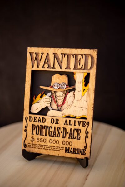 Cartel de se busca "Portgas D. Ace"