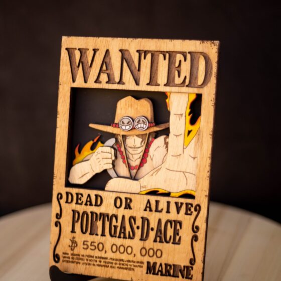 Cartel de se busca "Portgas D. Ace"