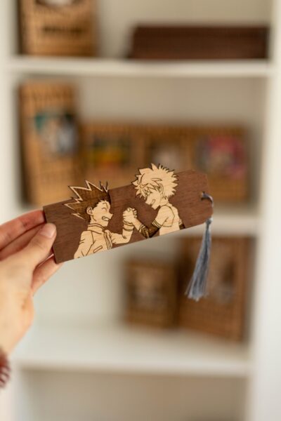 Marcapáginas Gon y Killua.