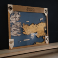 Mapa mundo "Juego de Tronos"