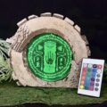 Lámpara inspirada en el videojuego Zelda Tears of the Kingdom hecha a mano por Mokuren.