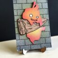 IMG_6892 Cuadro con relieve "Calcifer"