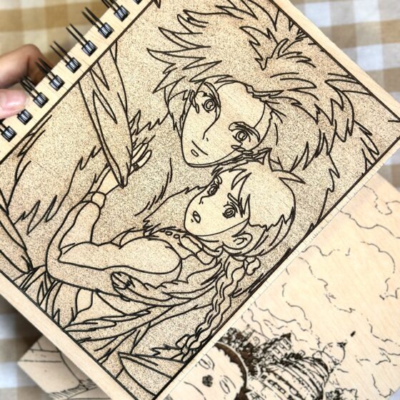 Cuaderno A5 "Howl y Sophie"