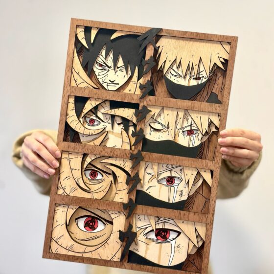 Cuadro  "Mangekyou Sharingan"