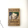 Cartel de se busca "Roronoa Zoro" Wano Edition
