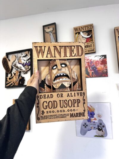 Cartel de se busca "God Ussop"