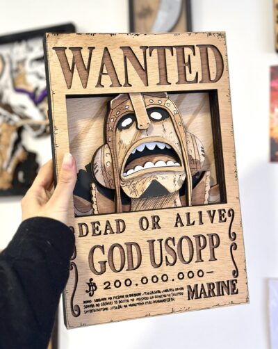 Cartel de se busca "God Ussop"