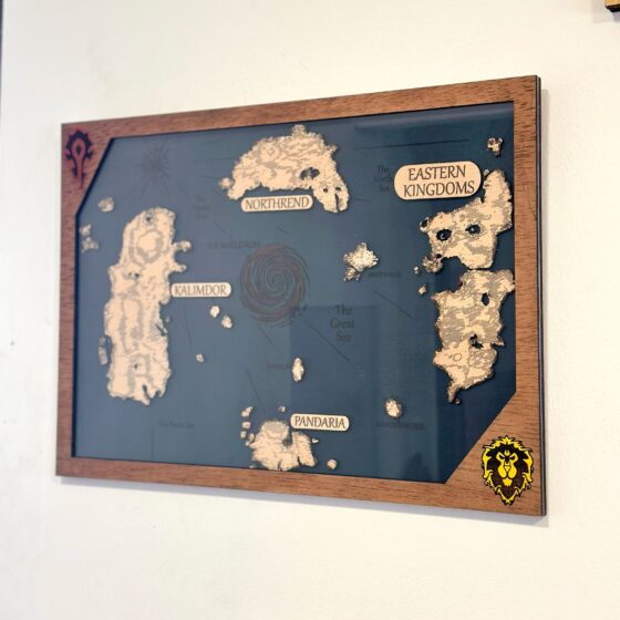Mapa "Azeroth, el Corazón de la Aventura"