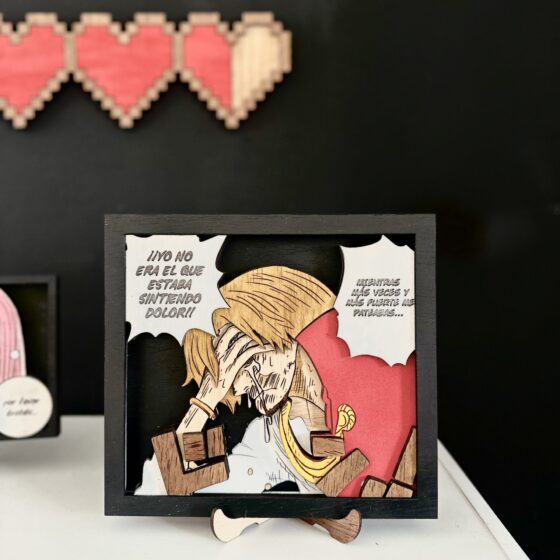 IMG_1038 Cuadro "Sanji" - Inspirado en el arco de "Whole Cake"