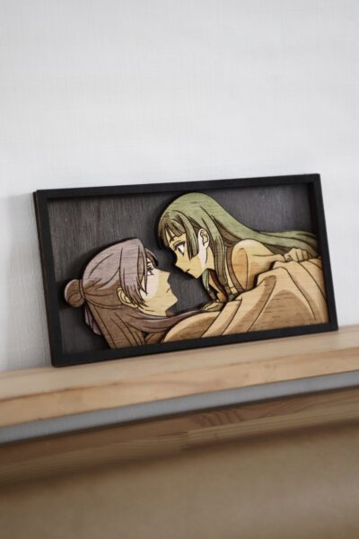 Cuadro "Jinshi & Mao Mao"