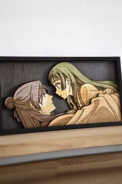 Cuadro "Jinshi & Mao Mao"
