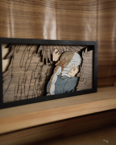 Cuadro "Howl y Sophie"