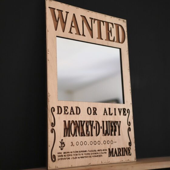 _MG_0508 ¡Espejo personalizado "Wanted"! - One Piece -
