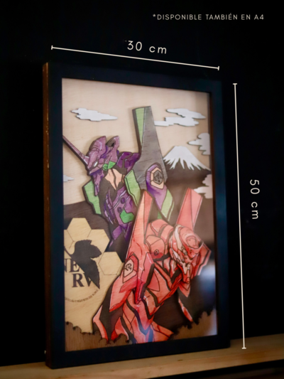 IMG_7386 Cuadro Evangelion -EDICIÓN LIMITADA-
